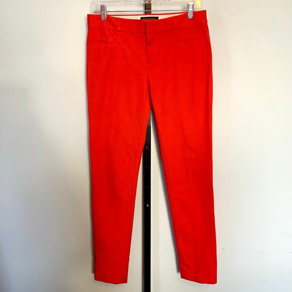 Banana Republic Red Sloan Fit Pants Size 2L - Picture 2 of 8
